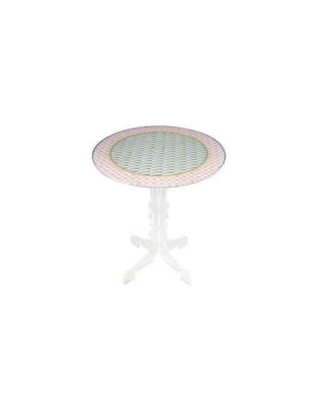 Vesta Home - Tavolino Miami·multicolor·ø45 X 55 H Th. 8 Mm