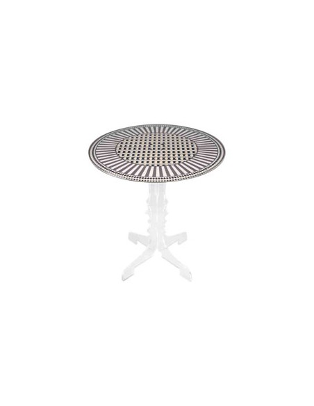 Vesta Home - Tavolino Miami·basic·ø45 X 55 H Th. 8 Mm
