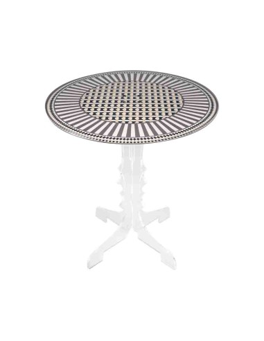 Vesta Home - Tavolino Miami·basic·ø45 X 55 H Th. 8 Mm