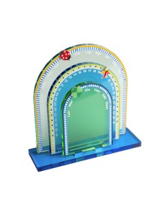 Vesta Home - Calendario Perpetuo Sibilla·blu·15 X 6 X 20 H Cm Th. 8 Mm