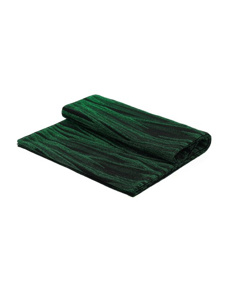 Hervit - Runner Polyestere Verde e Nero 35x180cm