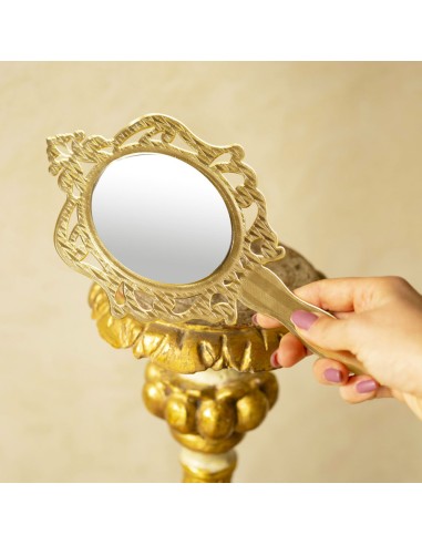 Vesta Home - Specchio Madame Piccolo·oro·13,5 X 25 H Th. 3 Mm