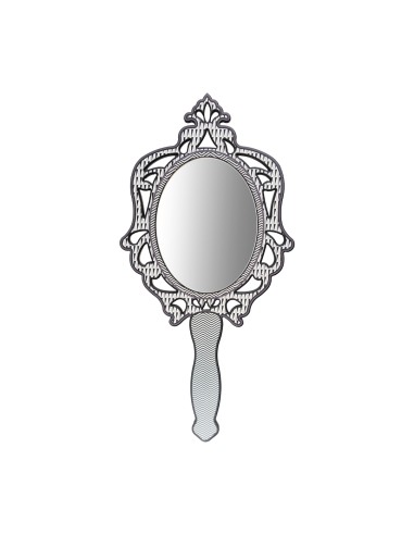 Vesta Home - Specchio Madame Piccolo·nero·13,5 X 25 H Th. 3 Mm