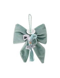 Hervit - FIOCCO VELLUTO VERDE VENICE 14X18CM