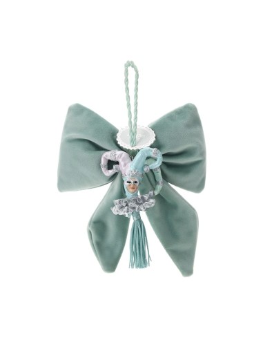 Hervit - FIOCCO VELLUTO VERDE VENICE 14X18CM