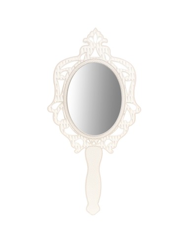 Vesta Home - Specchio Madame Piccolo·avorio·13,5 X 25 H Th. 3 Mm