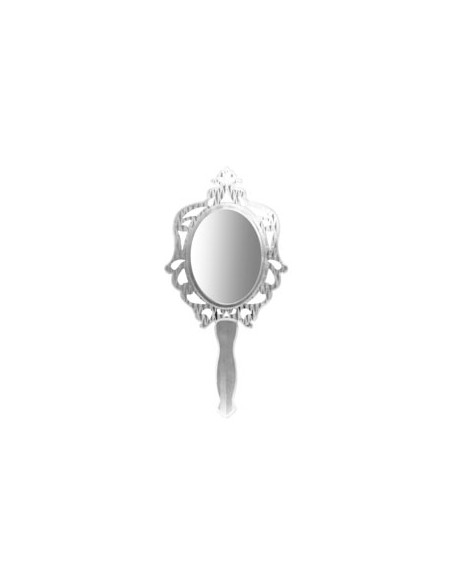 Vesta Home - Specchio Madame Piccolo·argento·13,5 X 25 H Th. 3 Mm