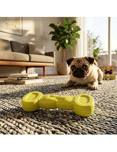 Vesta Home - Gioco Osso Piccolo - Pet·giallo·10 X 1,5 X 3 H Cm 2