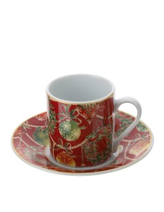 Hervit - Box 6 Tazzine Caffe' Porcellana 9x5cm