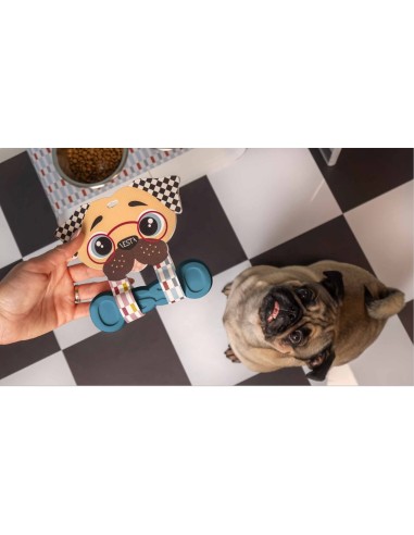 Vesta Home - Gioco Osso Piccolo - Pet·blu·10 X 1,5 X 3 H Cm