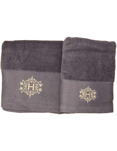 Hervit - Set 2 Asciugamani Cotone 50x80/70x140 cm