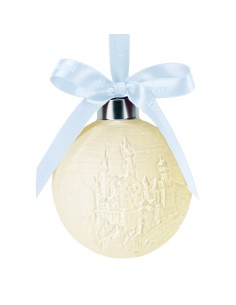 Hervit - Sfera in Porcellana Bianca "Biscuit" Ludwig 10 cm