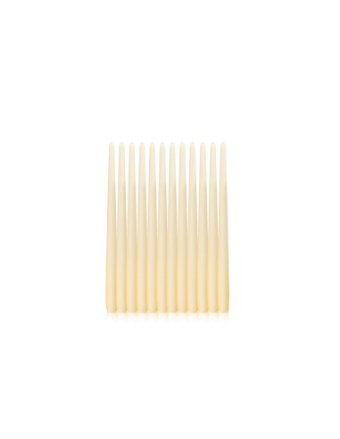 Box 12 Candele Coniche 25 Cm Avorio