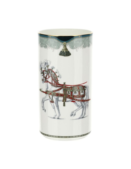 Hervit - Vaso in Porcellana "New Bone" 12x10x24 cm