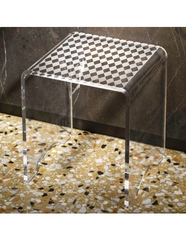 Vesta Home - Sgabello Othello Xs - Venezia·venezia·32,5 X 29,5 X 36,5 H Th. 12 Mm