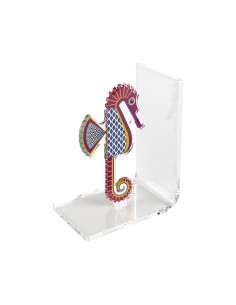 Vesta Home - Reggilibro Cavalluccio·multicolor·15 X 10 X 20 H Th. Body 5 Mm Th. Structure 8 Mm 2