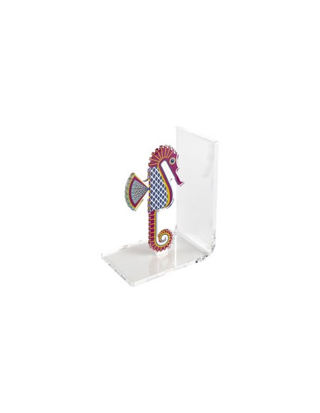 Vesta Home - Reggilibro Cavalluccio·multicolor·15 X 10 X 20 H Th. Body 5 Mm Th. Structure 8 Mm