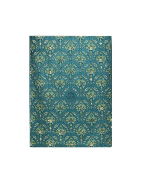 Hervit - Arazzo da parete Natale 2020 in velluto broccato multicolore per vetrina negozio dim. 130 x 200 cm
