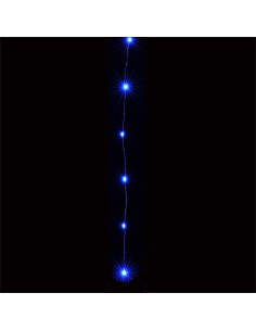 Hervit - Serie 10 luci microled x 1 mt blu
