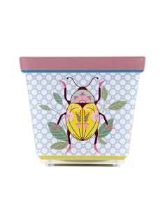 Vesta Home - Portavaso Joy - Special Moments - Kit 6 Pz·scarabeo·10 X 7,1 X 10 H Th. 3 Mm Vase Holder Hole: Ø55 Mm