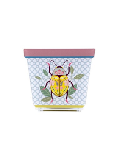 Vesta Home - Portavaso Joy - Special Moments - Kit 6 Pz·scarabeo·10 X 7,1 X 10 H Th. 3 Mm Vase Holder Hole: Ø55 Mm