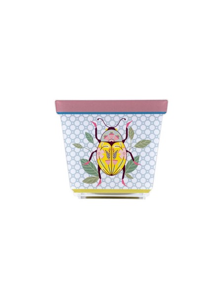 Vesta Home - Portavaso Joy - Special Moments - Kit 6 Pz·scarabeo·10 X 7,1 X 10 H Th. 3 Mm Vase Holder Hole: Ø55 Mm