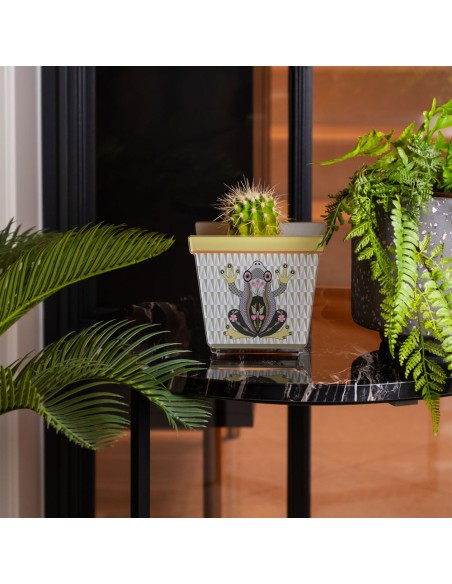 Vesta Home - Portavaso Joy - Special Moments - Kit 6 Pz·rana·10 X 7,1 X 10 H Th. 3 Mm Vase Holder Hole: Ø55 Mm