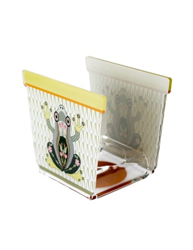 Vesta Home - Portavaso Joy - Special Moments - Kit 6 Pz·rana·10 X 7,1 X 10 H Th. 3 Mm Vase Holder Hole: Ø55 Mm