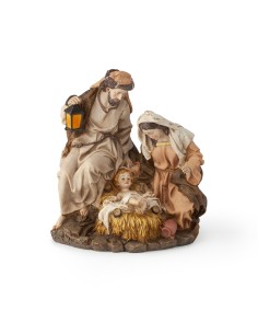 Sacra Famiglia Resina 20X24Cm Tradizione