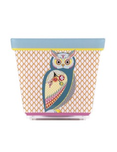 Vesta Home - Portavaso Joy - Special Moments - Kit 6 Pz·gufo·10 X 7,1 X 10 H Th. 3 Mm Vase Holder Hole: Ø55 Mm