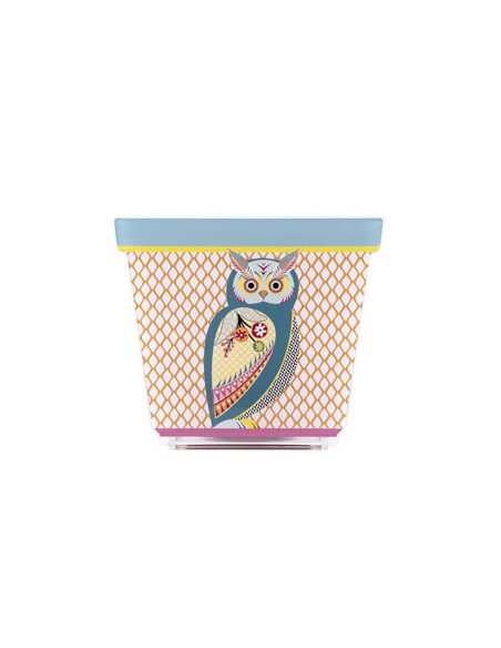 Vesta Home - Portavaso Joy - Special Moments - Kit 6 Pz·gufo·10 X 7,1 X 10 H Th. 3 Mm Vase Holder Hole: Ø55 Mm