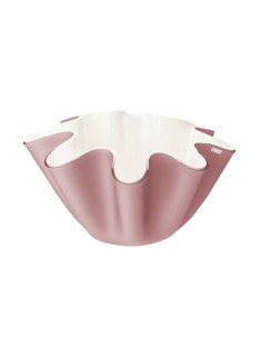 Vesta Home - Portavaso / Contenitore Soft·rosa Cipria Monosatinato·ø28 X 16 H Th. 5 Mm