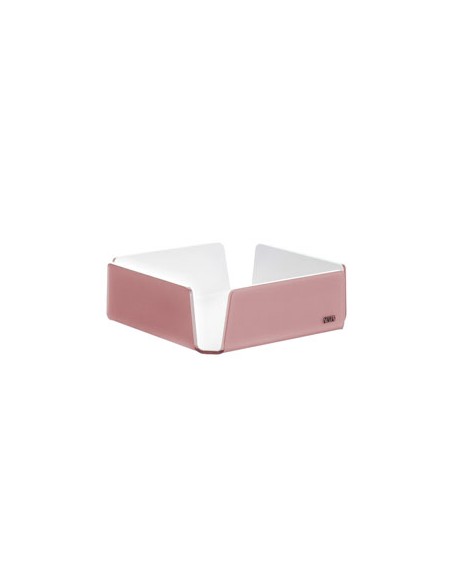 Vesta Home - Portatovaglioli Medio Like Water·rosa Cipria Monosatinato·18,5 X 18,5 X 6 H Th. 5 Mm