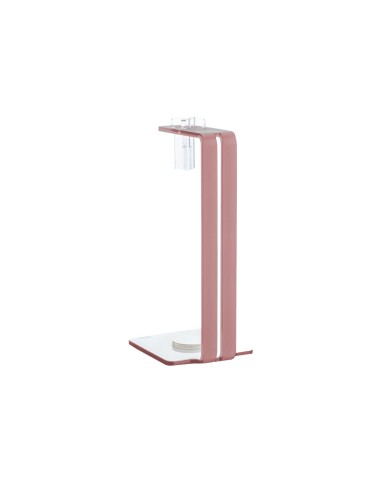 Vesta Home - Portarotoli Verticale Like Water·rosa Cipria Monosatinato·10,5 X 10,5 X 24 H Th. 5 Mm