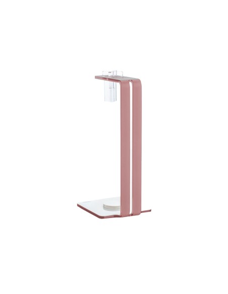Vesta Home - Portarotoli Verticale Like Water·rosa Cipria Monosatinato·10,5 X 10,5 X 24 H Th. 5 Mm