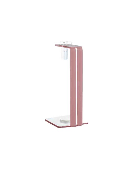 Vesta Home - Portarotoli Verticale Like Water·rosa Cipria Monosatinato·10,5 X 10,5 X 24 H Th. 5 Mm