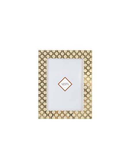 Vesta Home - Portafoto Easy Chic Piccolo 10x15·oro·10 X 15 | 15 X 6,5 X 17,5 H Th. 3 Mm