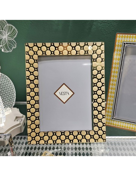 Vesta Home - Portafoto Easy Chic Piccolo 10x15·oro·10 X 15 | 15 X 6,5 X 17,5 H Th. 3 Mm