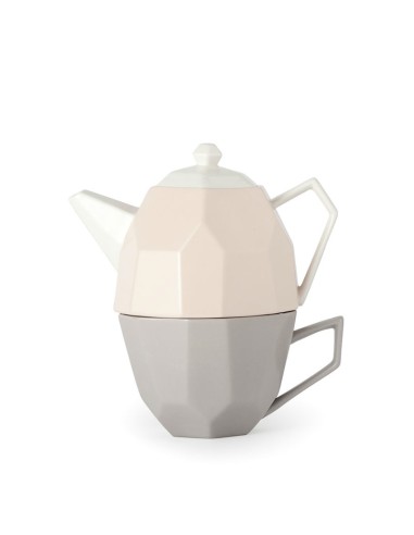 SET TEA FOR ONE DIAMOND PORCELLANA 20CM