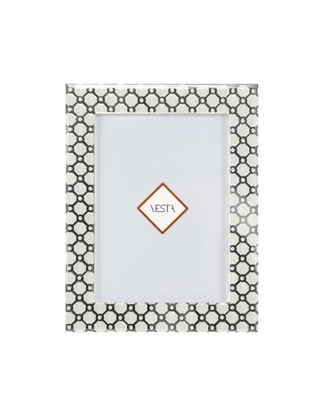 Vesta Home - Portafoto Easy Chic Piccolo 10x15·argento·10 X 15 | 15 X 6,5 X 17,5 H Th. 3 Mm