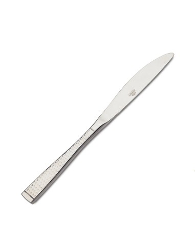 COLTELLO ACCIAIO 18/10 MARTELLATO 23CM