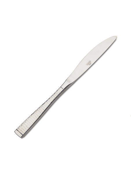 COLTELLO ACCIAIO 18/10 MARTELLATO 23CM