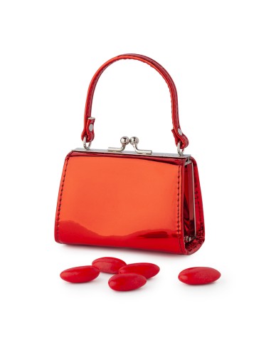 BORSETTA KELLY ROSSO SPECCHIO 10X5X8CM