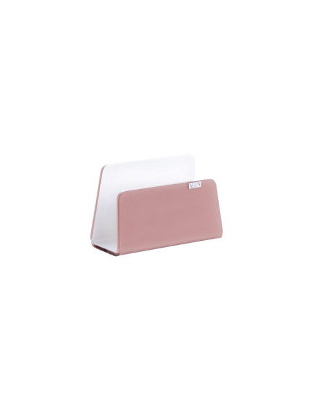Vesta Home - Porta Tovaglioli Verticale Like Water·rosa Cipria Monosatinato·13 X 6 X 8,5 H Th. 5 Mm