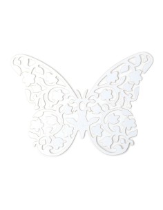 BUSTA 6 FARFALLE CARTA TRAFORATE 16X11CM