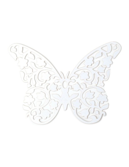 BUSTA 6 FARFALLE CARTA TRAFORATE 16X11CM