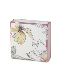 BOX CARTONCINO BLOOMS ROSA 10X10X3CM