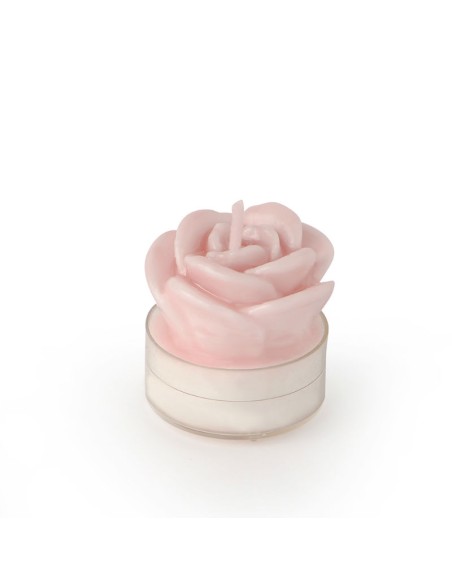 BOX 6 CAND.TEALITE ROSA LACC.MALVA 4CM