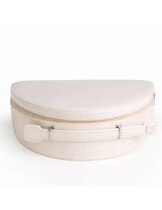 Valigetta in ecopelle crema