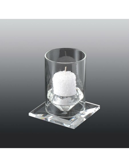 SET PORTATEALITE CRIST.C/PARALUME 9X12CM